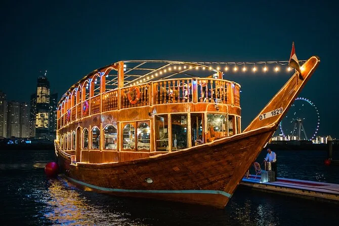 Experience the Dhow Cruise in Dubai Marina